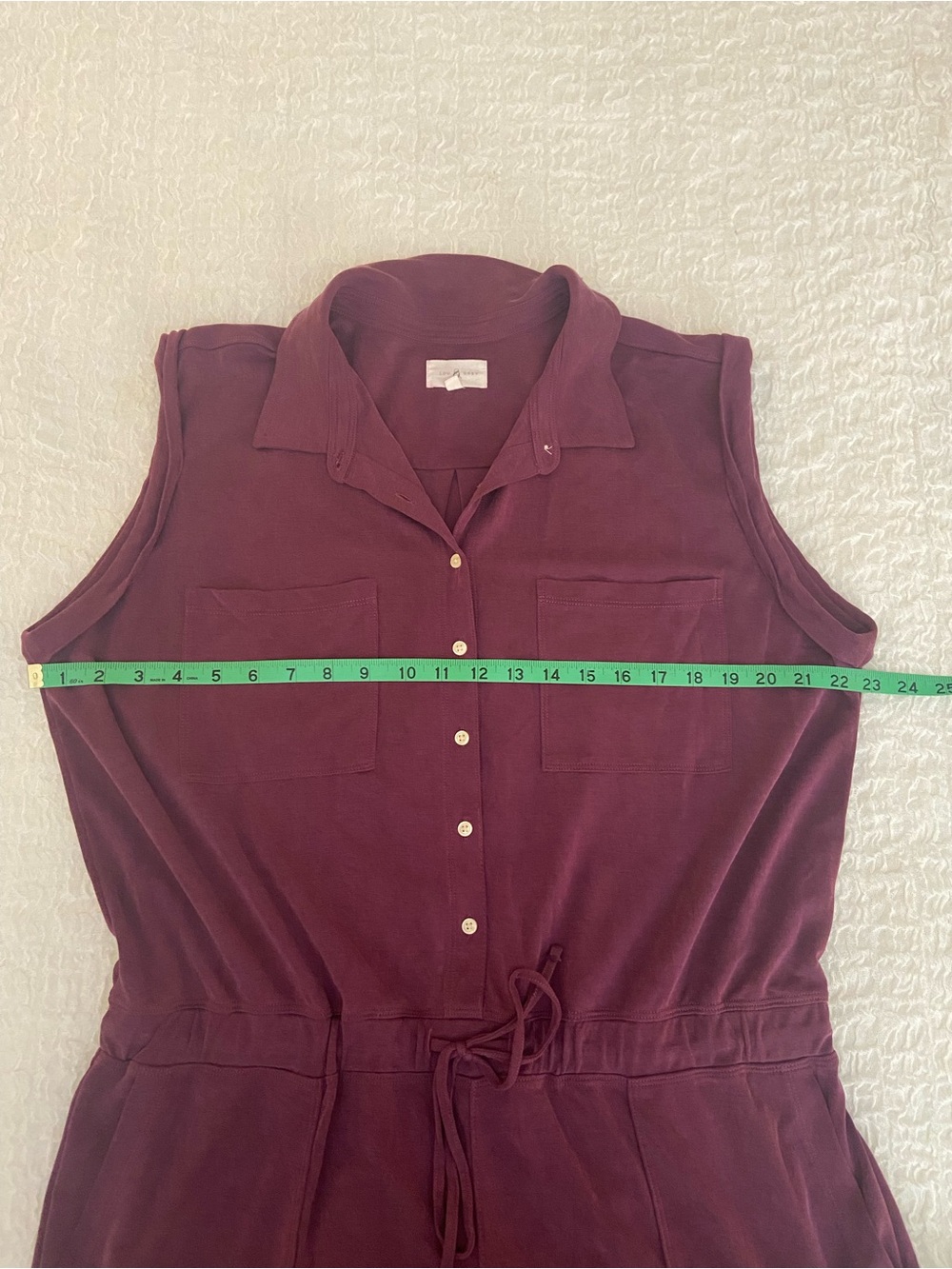 LOU & GREY WINE ROMPER SIZE XL - Picture 3 of 7